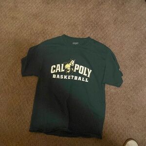 Cal poly Basketball shirt from champion
